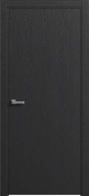 Межкомнатная дверь ORIGINAL 07 Структурированная эмаль, (36) Ясень черный, 600/700/800*2000 мм